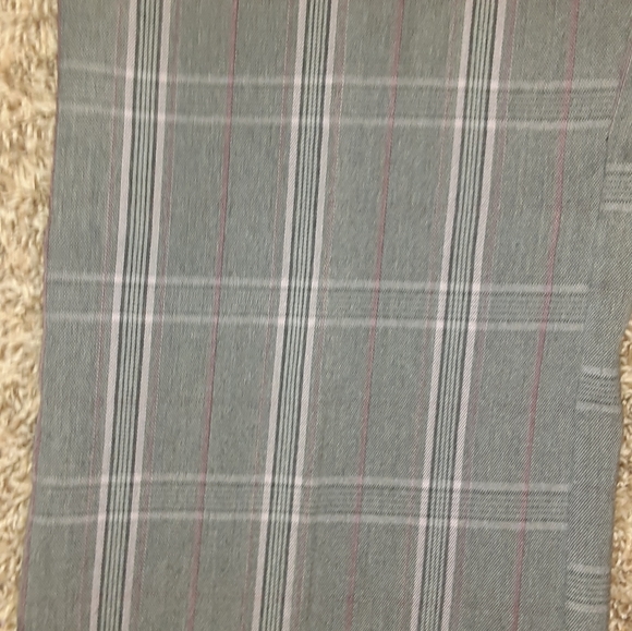 Star City Miranda shades of gray/black/pink,etc. plaid dress pants. - Picture 5 of 11